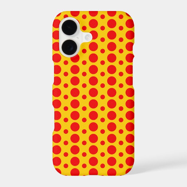 Dotted Stripe iPhone Case (Back)