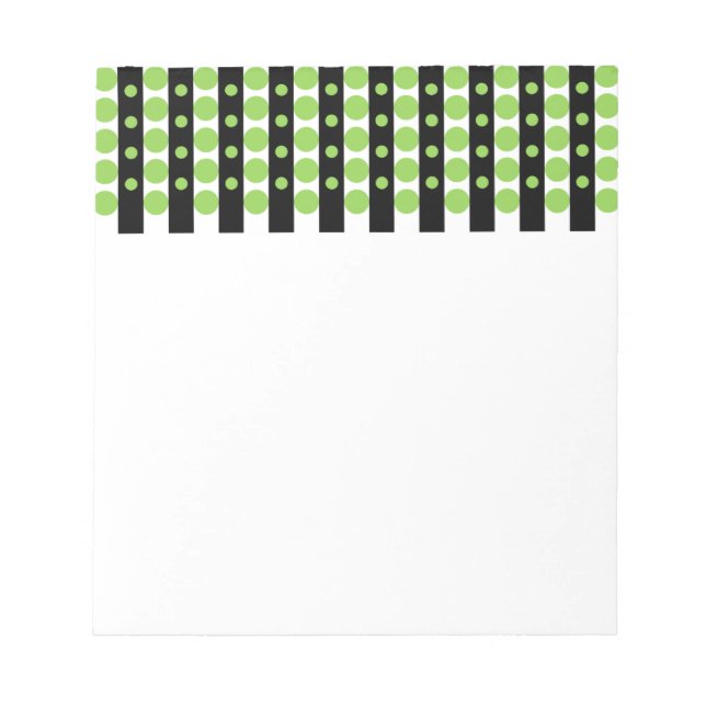 Dotted Stripe Notepad (Front)