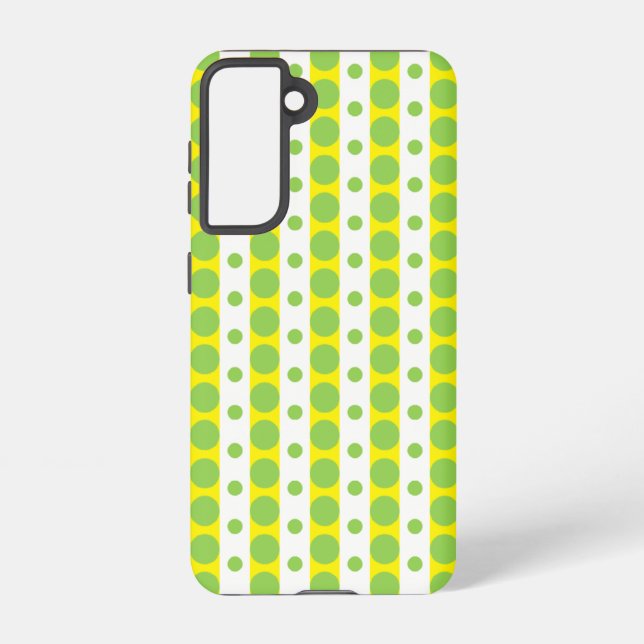 Dotted Stripe Samsung Galaxy Case (Back)