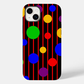 Dotted Stripes Case-Mate iPhone 14 Plus Case