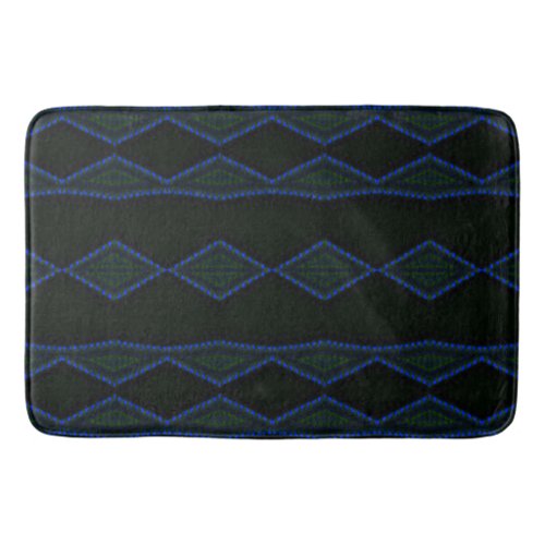 Dotted Triangles Bath Mat