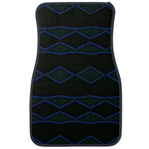 Dotted Triangles Car Floor Mat