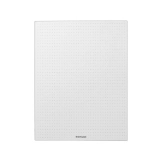 Dotted | Your Name Corporate Minimalist Black Not Notepad