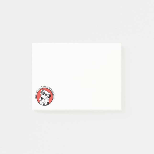 Dottie CrazyPants Post-Its Post-it Notes (Front)