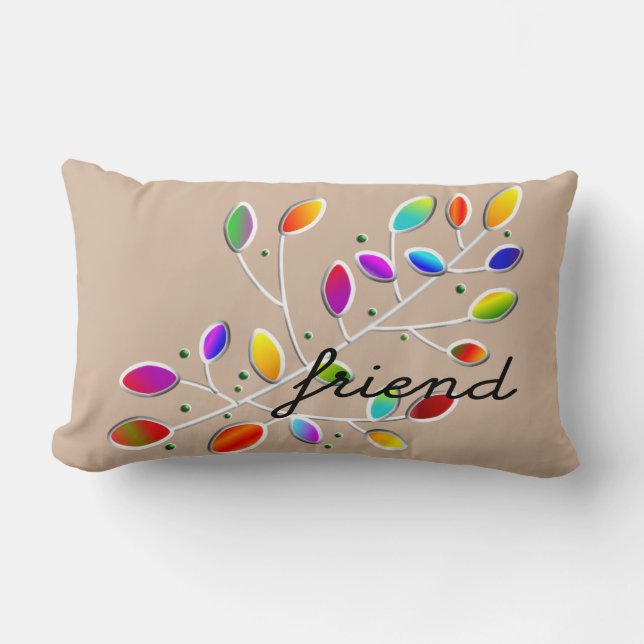 Dottie Friend Lumbar Pillow (Front)