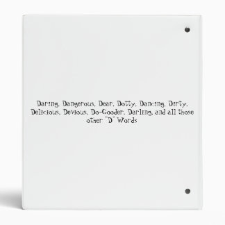 Dotty Binder