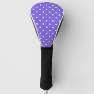 Dotty Delight Purple Golf Head Cover