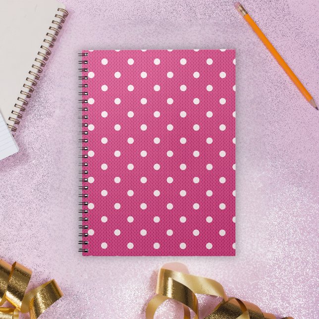 Dotty Delight Red photo Notebook (A Dotty Delight Red photo Notebook.)