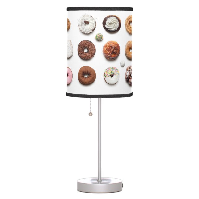 Dotty Donuts desk lamp (on white) (Right)