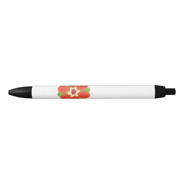 Dotty Flower Black Pen (Front)