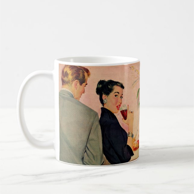 Dotty has a drink coffee mug (Left)