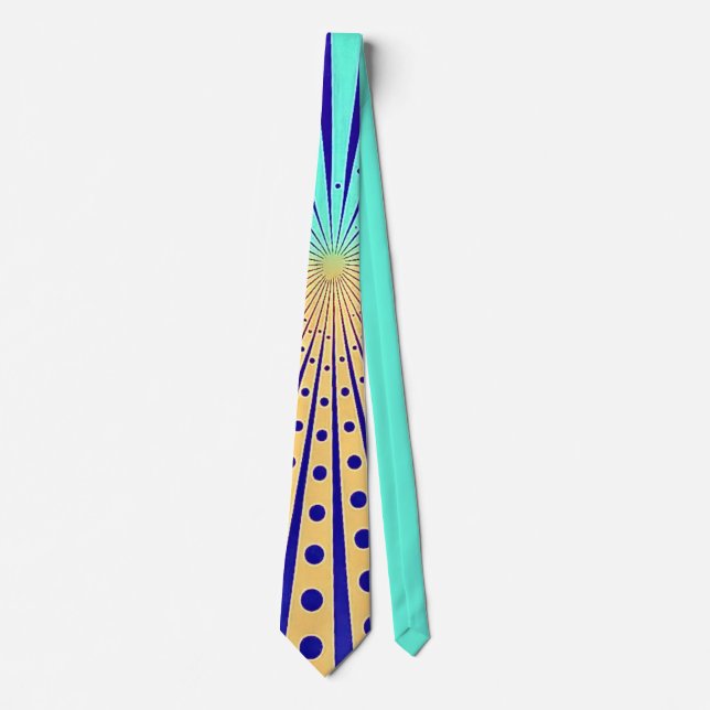 Dotty Radiant Motion Neck Tie (Front)