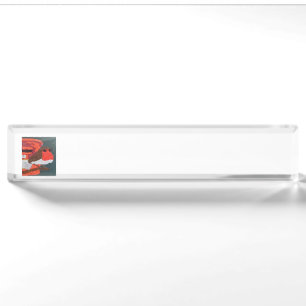 Dotty Robin Desk Name Plate