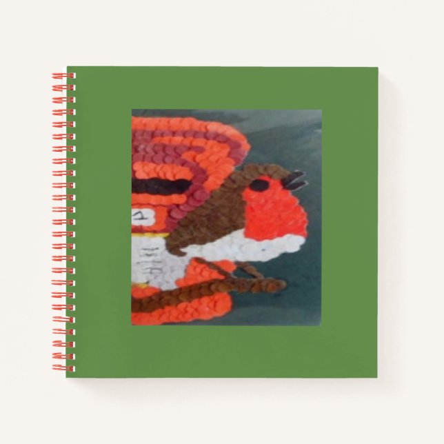 Dotty Robin Notebook (Front)