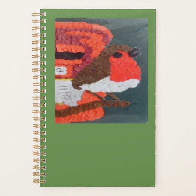 Dotty Robin Small Planner (Front)
