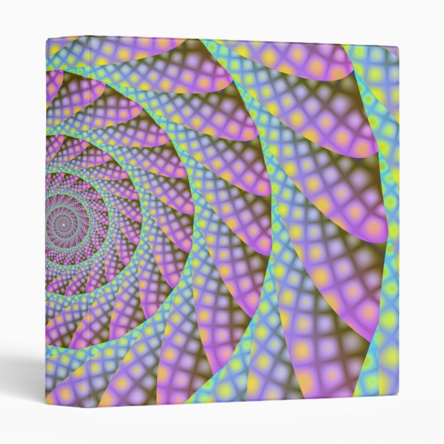 Dotty Spiral Binder (Front/Spine)
