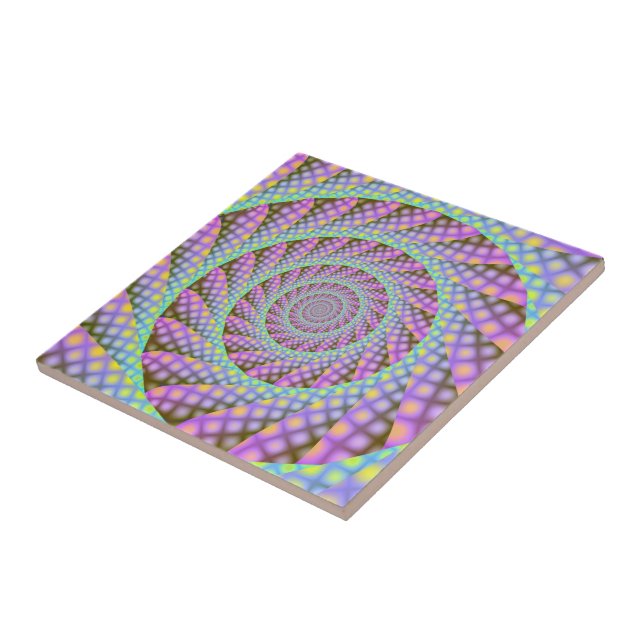 Dotty Spiral tile (Side)