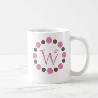 Dotz Initial Mug "W"