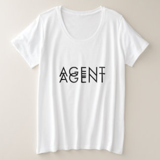 Double Agent Pictogram Plus Size T-Shirt