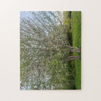 double apple blossoms tree jigsaw puzzle