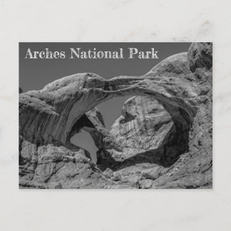 Double Arch at Arches National Park Postcard