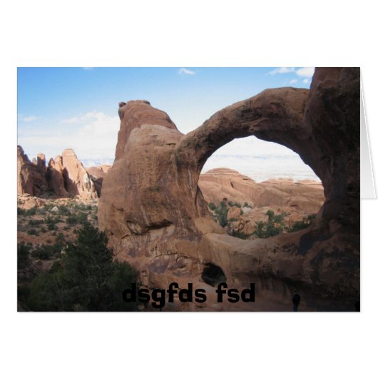 Double Arch Cards (Front Horizontal)