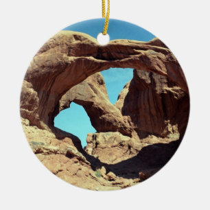 Double Arch Ceramic Ornament
