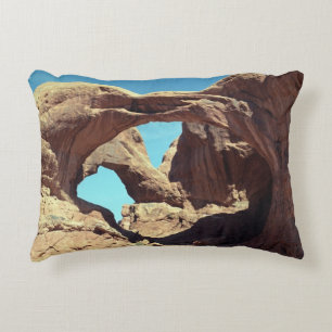 Double Arch Decorative Pillow