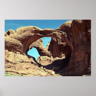Double Arch Poster