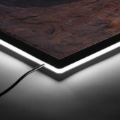 Double Arch Utah Desert Landscape Photo LED Sign (Corner)