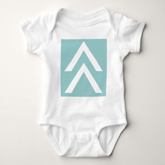 Double Arrow Baby Bodysuit (Front)