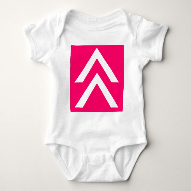 Double Arrow Baby Bodysuit (Front)