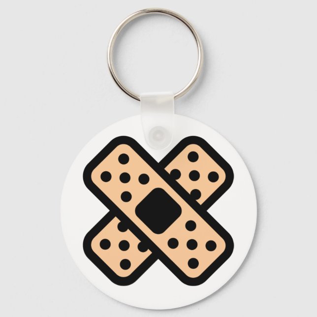 double band-aid keychain (Front)