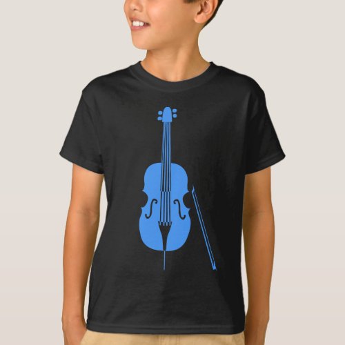 Double Bass _ Baby Blue T_Shirt
