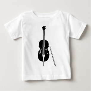 Double Bass - Black Baby T-Shirt