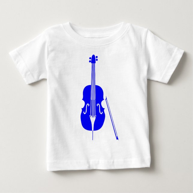Double Bass - Blue Baby T-Shirt (Front)