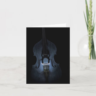 Double Bass blues Card