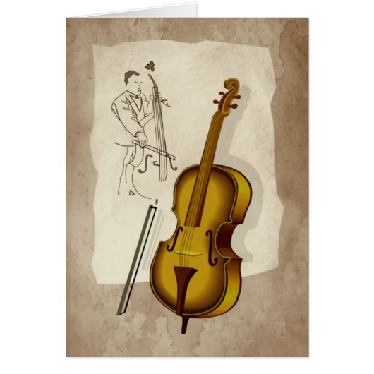 double bass cards (Front)