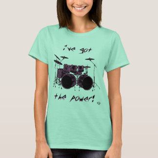 Double Bass Drum Power! T-Shirt