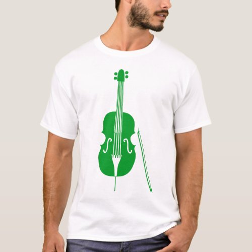 Double Bass _ Grass Green T_Shirt