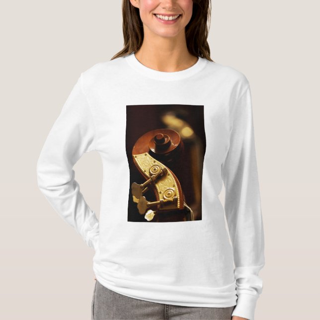 Double bass headstock 2 T-Shirt (Front)