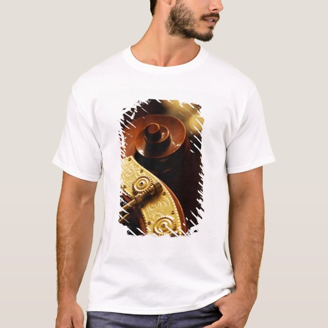 Double bass headstock 2 T-Shirt (Front)