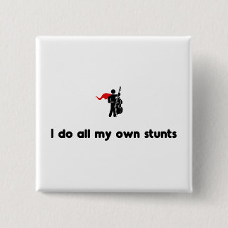 Double Bass Hero Pinback Button