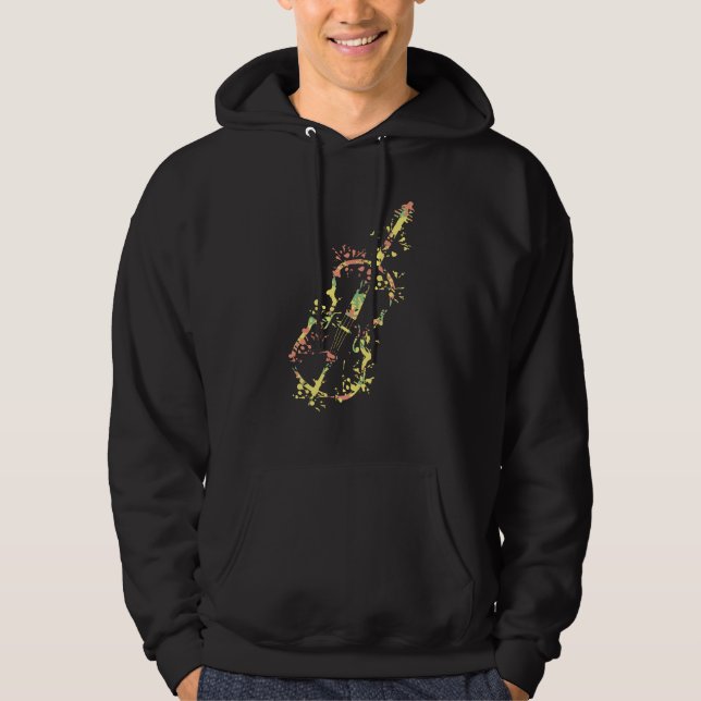Double Bass Hoodie (Front)