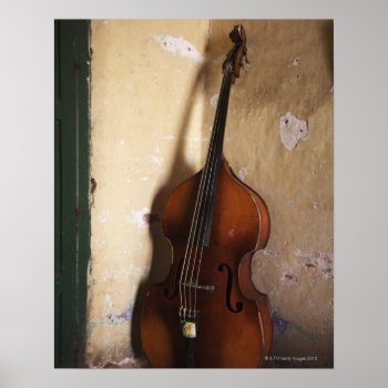 Double Bass Poster by prophoto at Zazzle