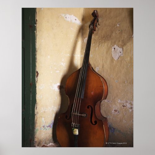 Double Bass Poster