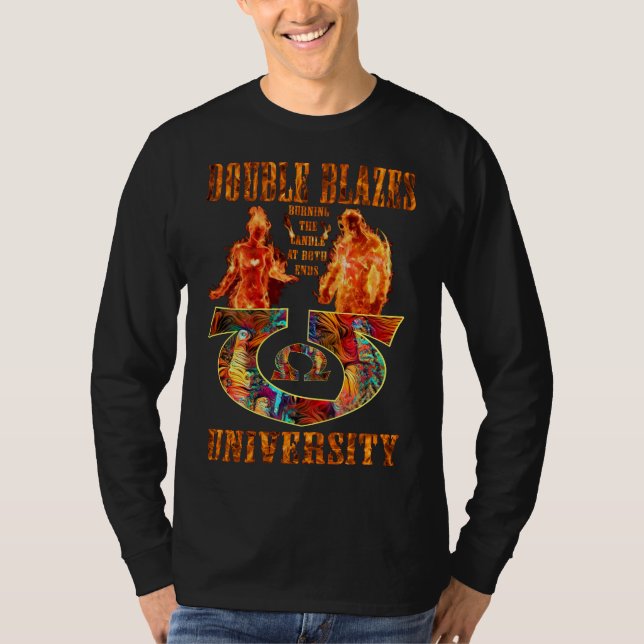 Double Blazes University MMXIX T-Shirt (Front)