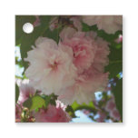 Double Blossoming Cherry Tree I Spring Floral Favor Tags