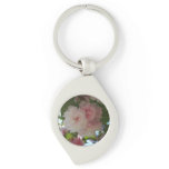 Double Blossoming Cherry Tree I Spring Floral Keychain