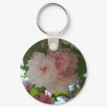 Double Blossoming Cherry Tree I Spring Floral Keychain